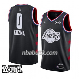 NBA Børn Trøje Los Angeles Lakers Kyle Kuzma 0 2019 All-Star Jordan Brand Sort Swingman